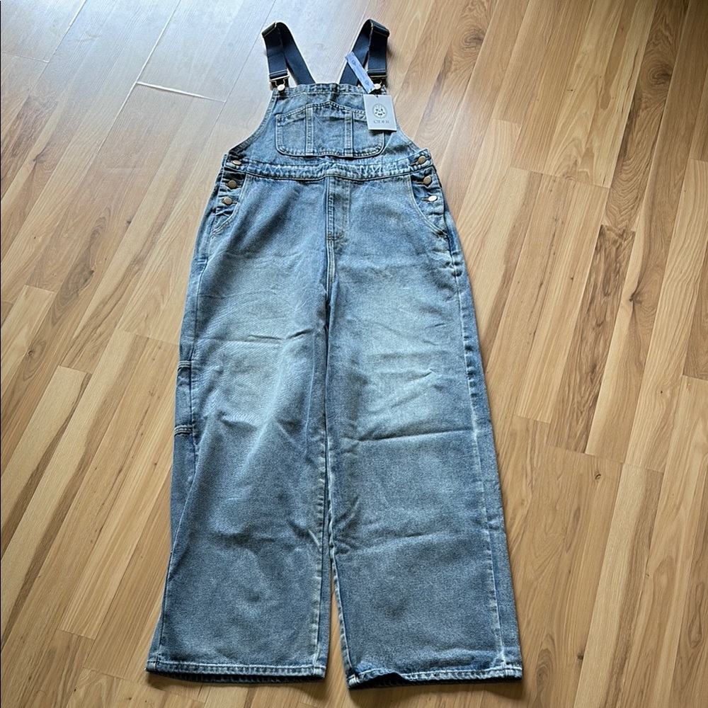 NWT Cider Blue Denim Overalls